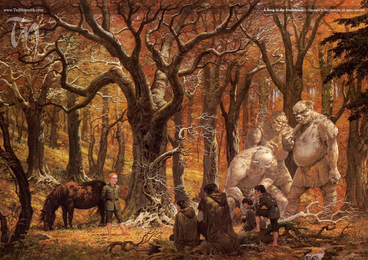 A Song in the Trollshaws – Ted Nasmith